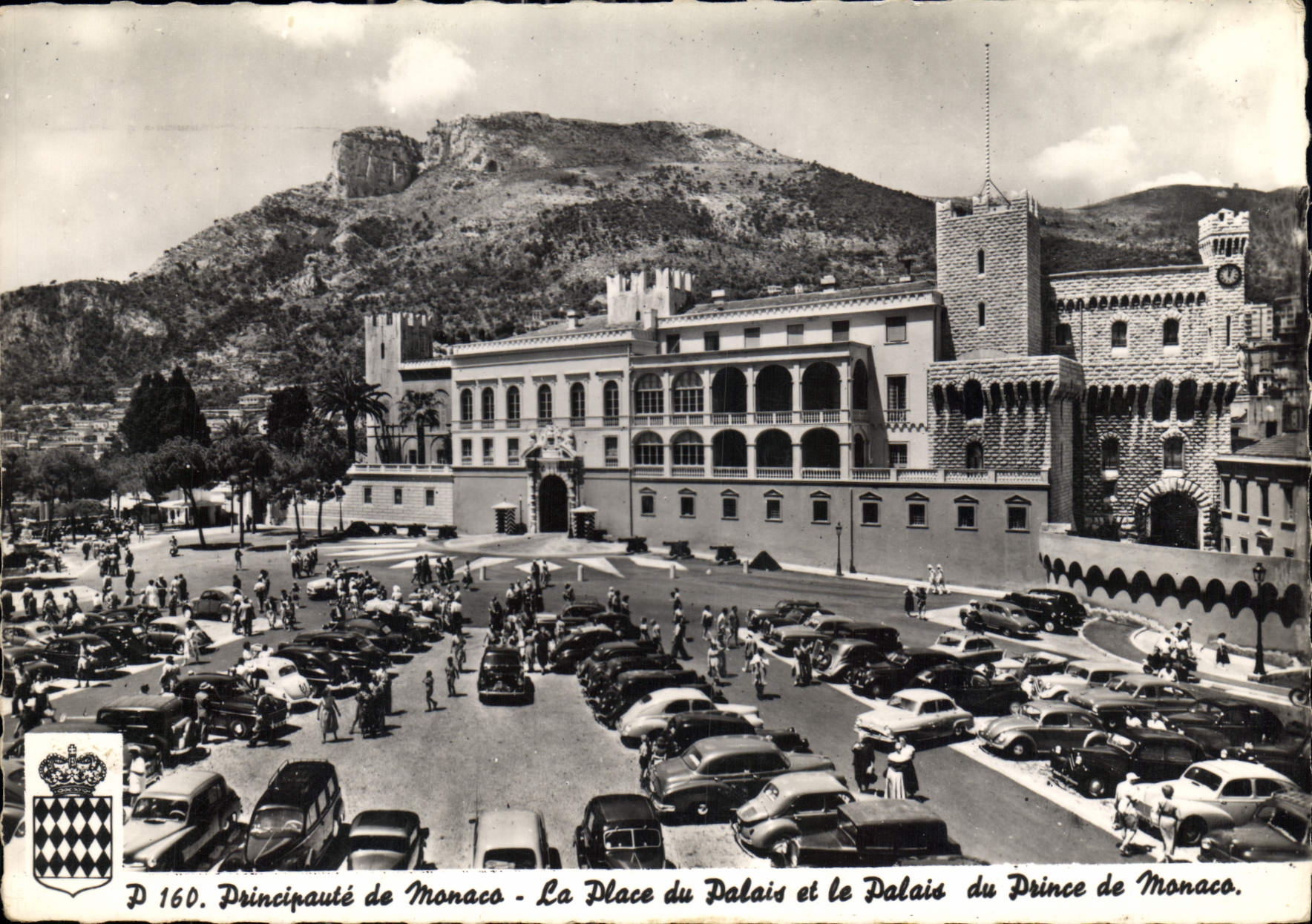 CPM Principaute de Monaco La Place du Palais et le Palais du Prince de Monaco  