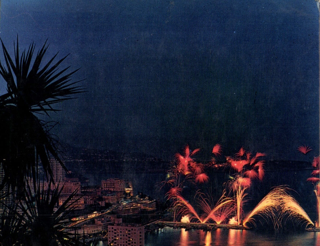 CPM Principaute de Monaco Feux d'Artifices 