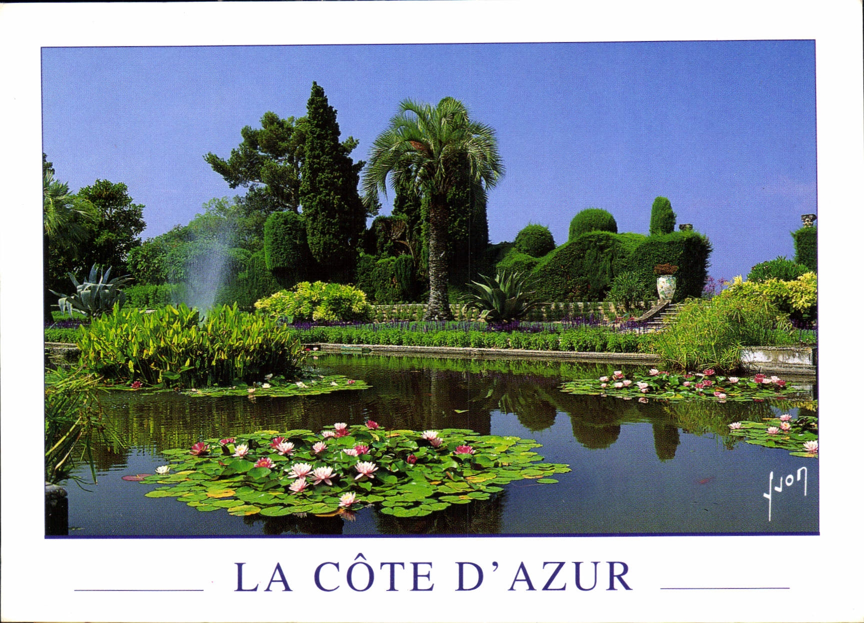 CPM Jardins de la Cote d'Azur 