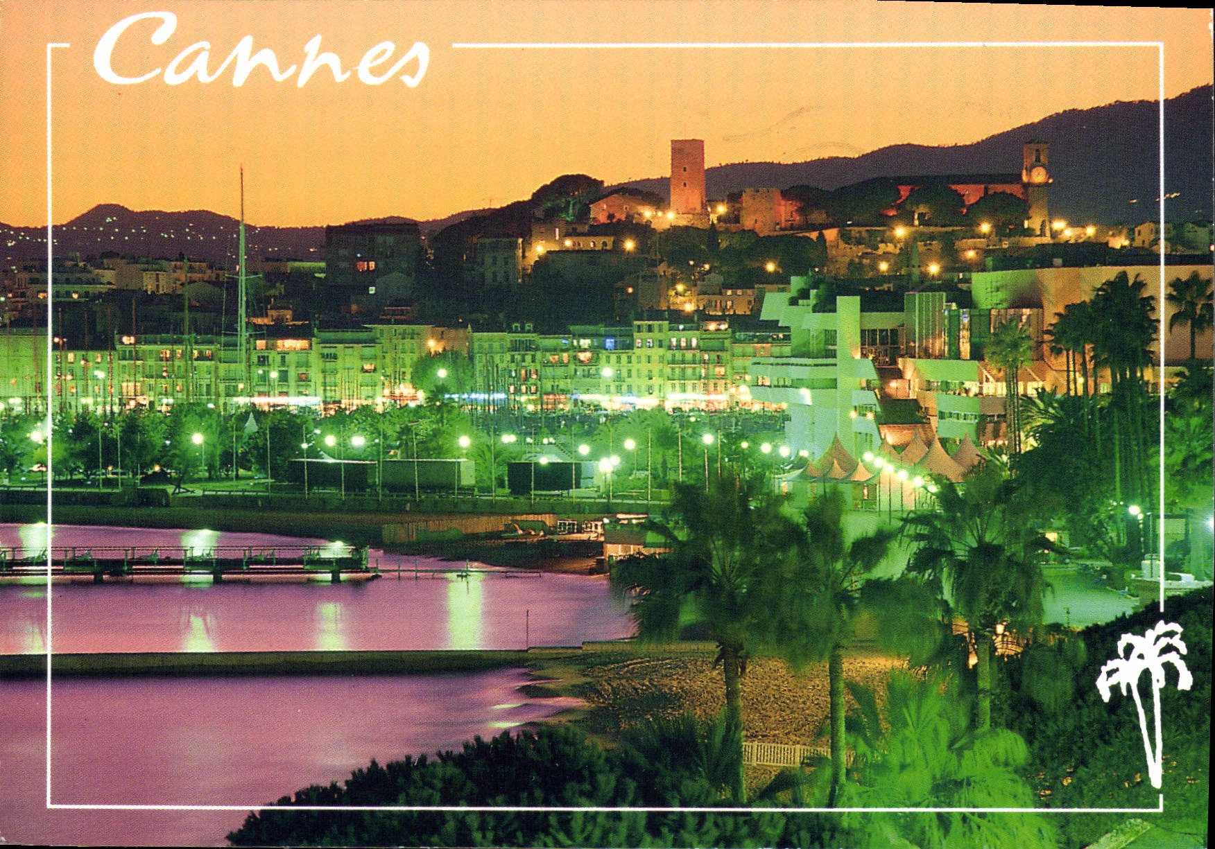 CPM La Cote d'Azur French Riviera Cannes Le Palais du Festival 