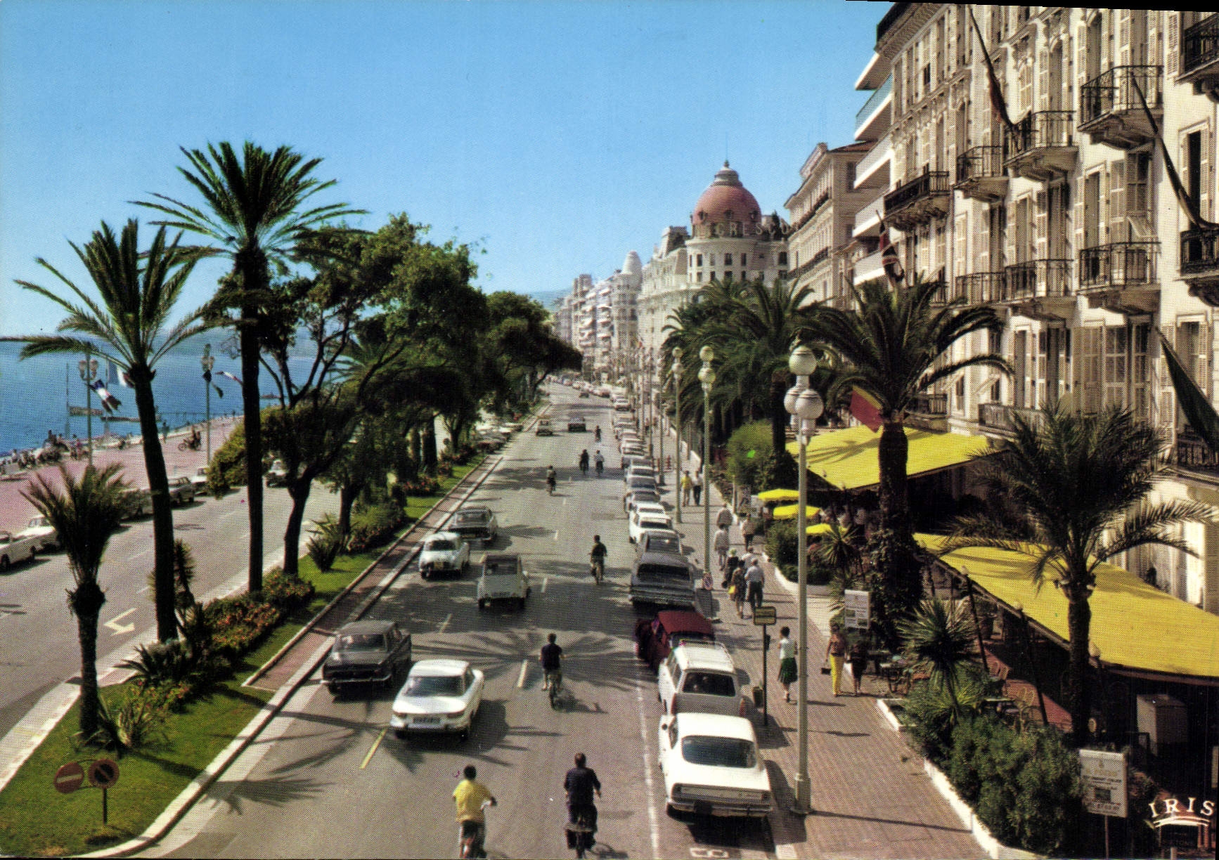 CPM Reflets de la Cote d'Azur Nice La Promenade des Anglais 