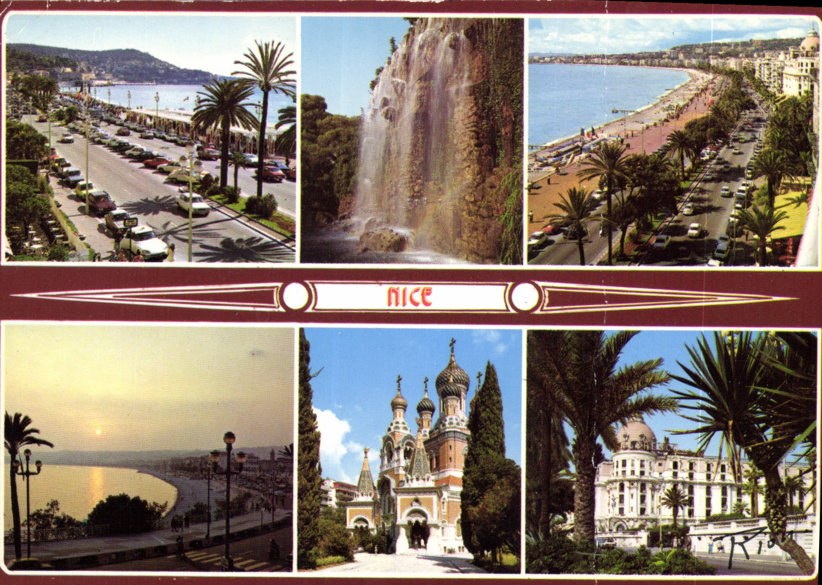 CPM La Cote d'Azur inoubliable 