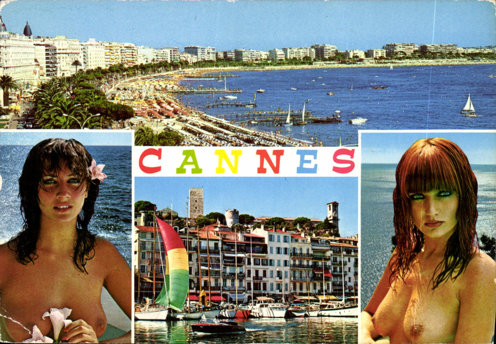 CPM Cannes Cote d'Azur French Riviera Souvenir de Cannes