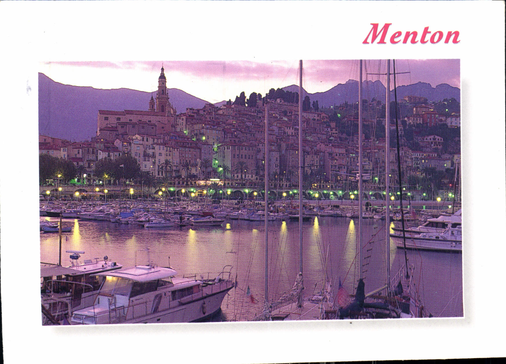 CPM Menton Alpes Maritimes 
