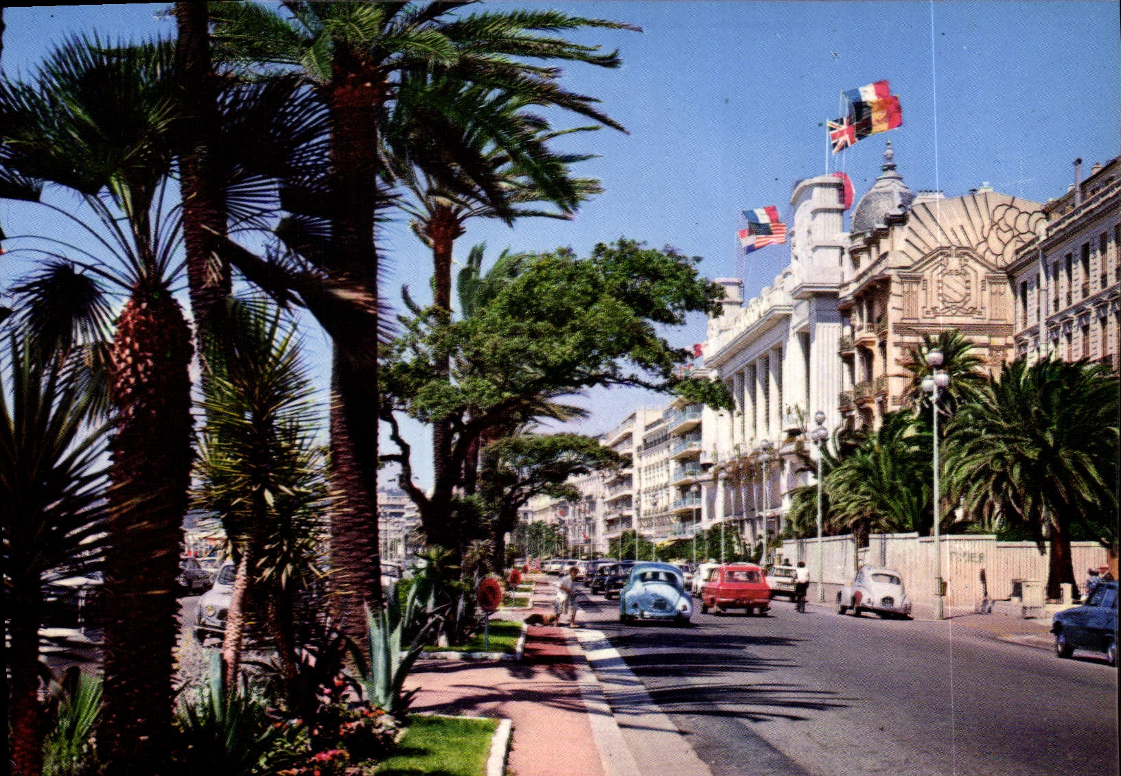 CPM Soleil de la Cote d'Azur La Promenade des Anglais Nice 