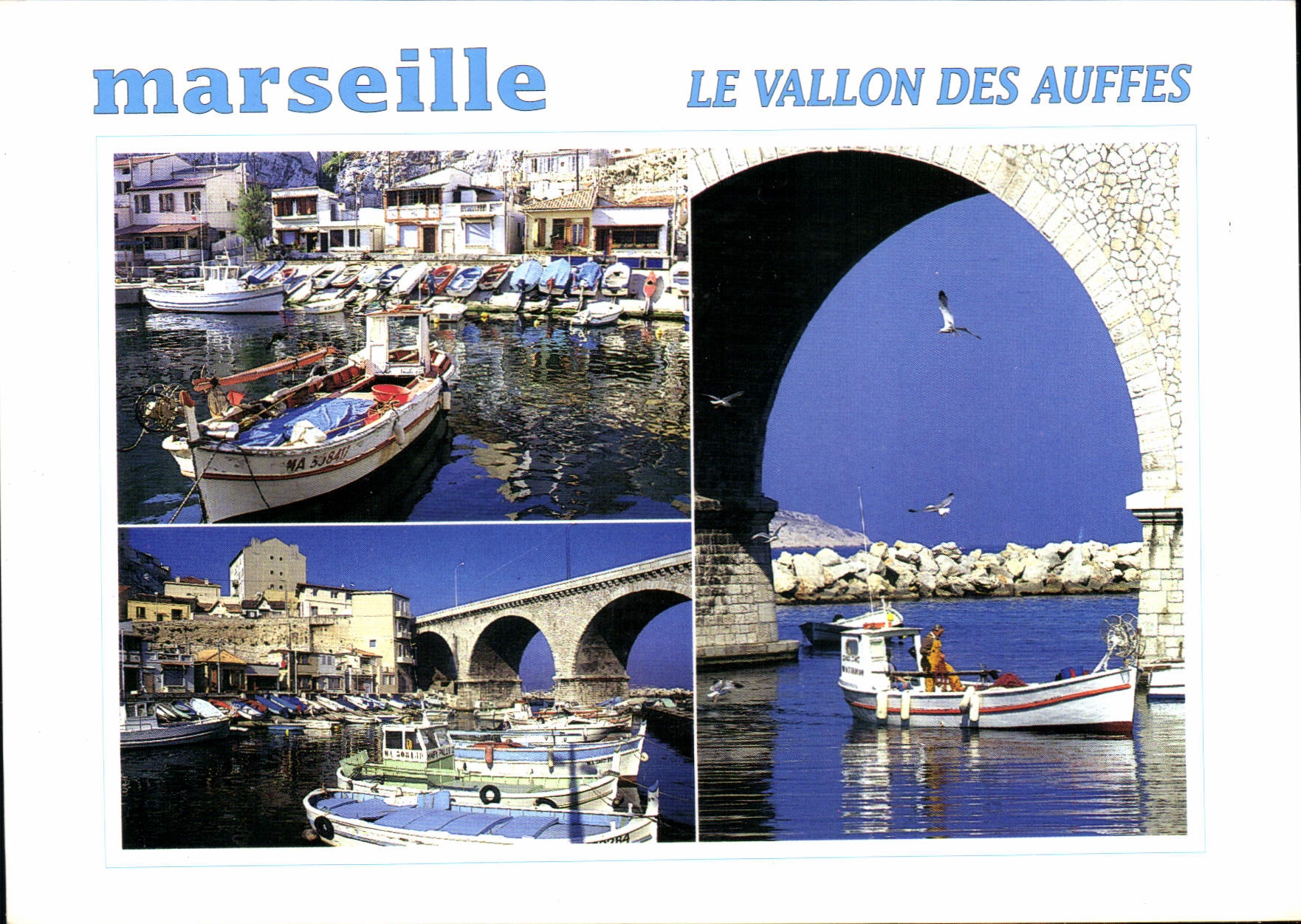 CPM Marseille Bouches du Rhone France Le Vallon des Auffes 