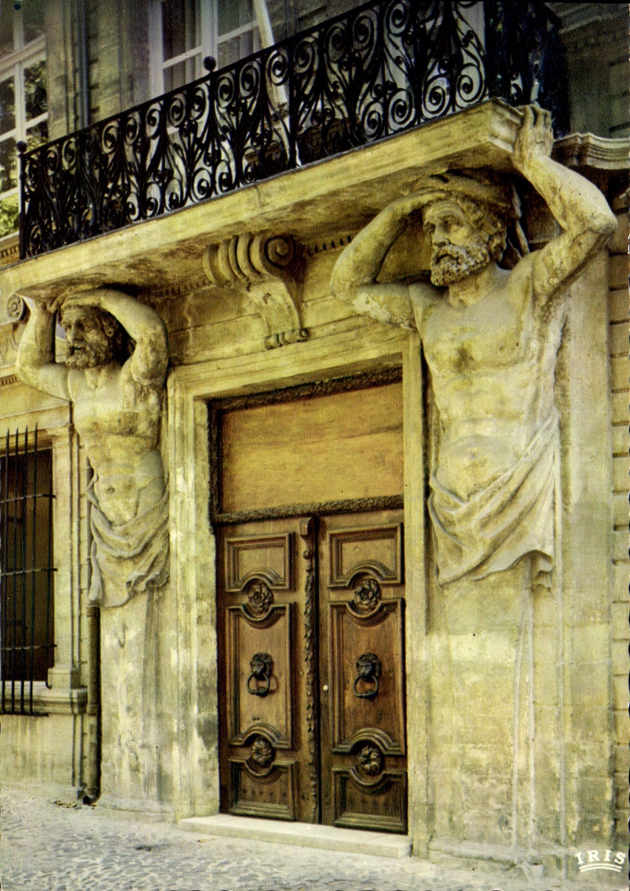 CPM Reflets de Provence Aix en Provence Les Carlarides de l'Hotel d'Espagnet XVII s