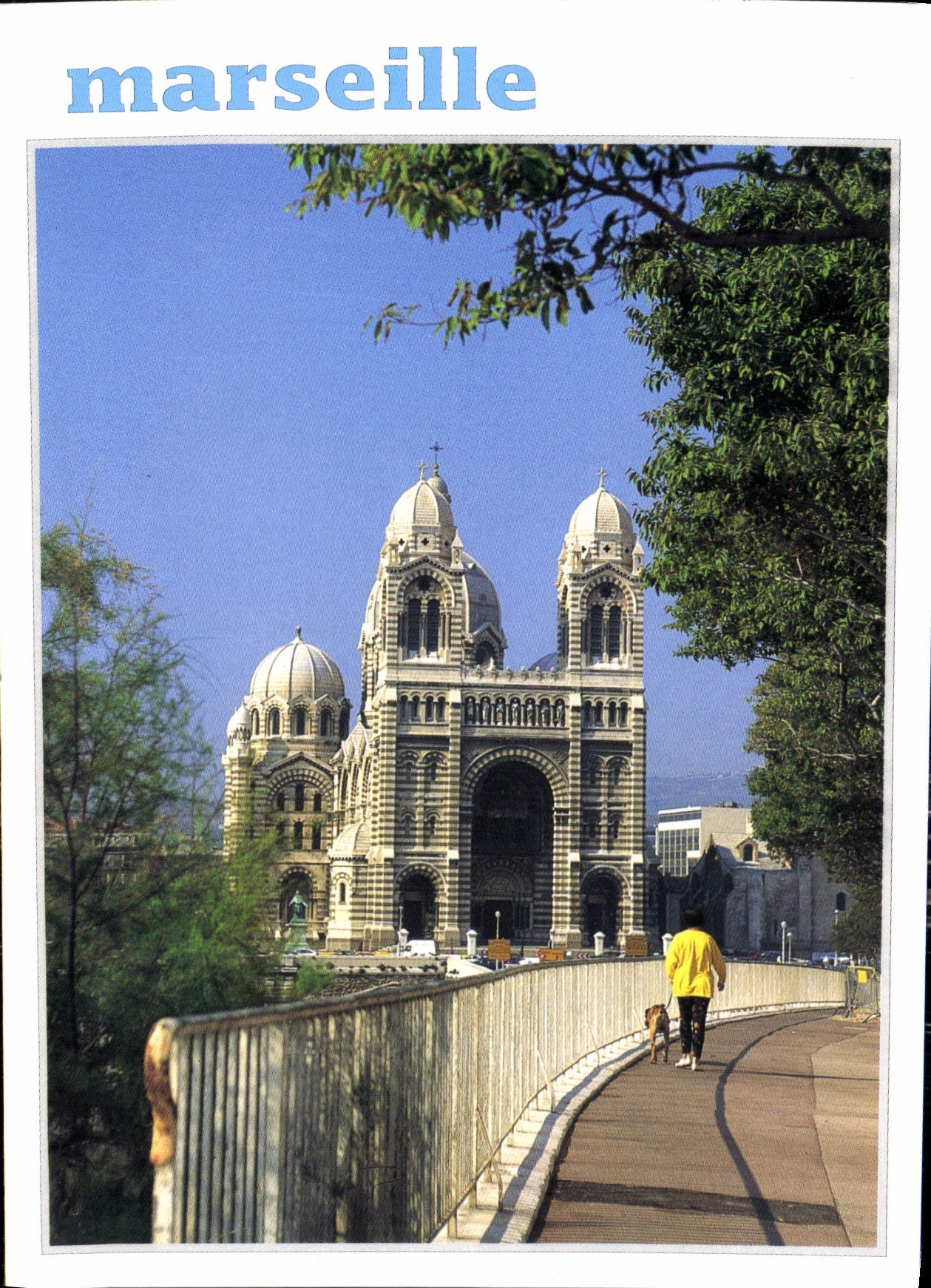 CPM Marseille Bouches du Rhone France La Cathedrale 