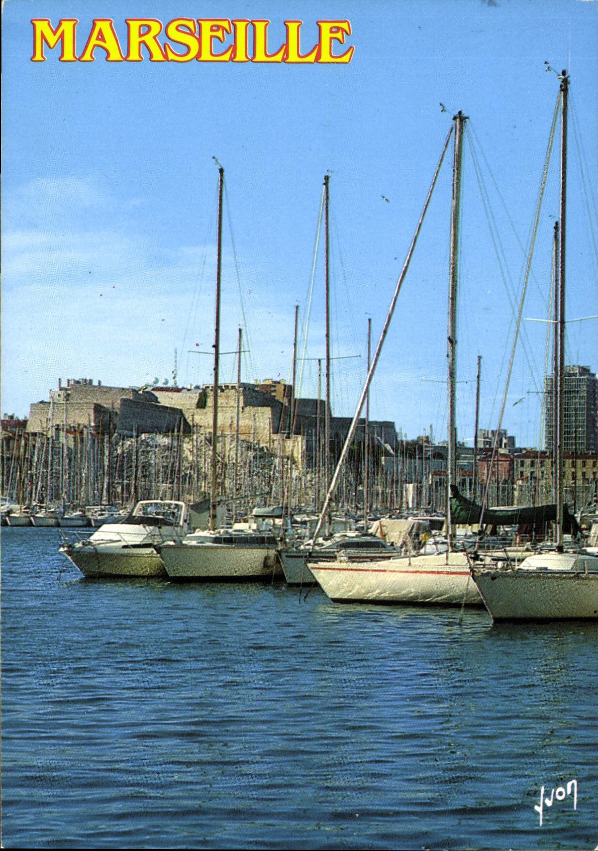 CPM Marseille Bouches du Rhone 3000 ans d'histoire pour la Ville Grecque de Massilia un Port excepti