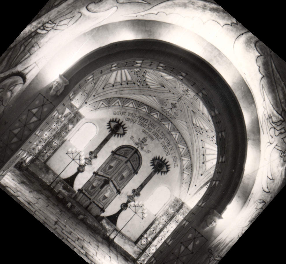 CPM Chapelle Saint Pierre de Villefranche sur Mer offerte aux pecheurs de Villefranche Beaulieu et S