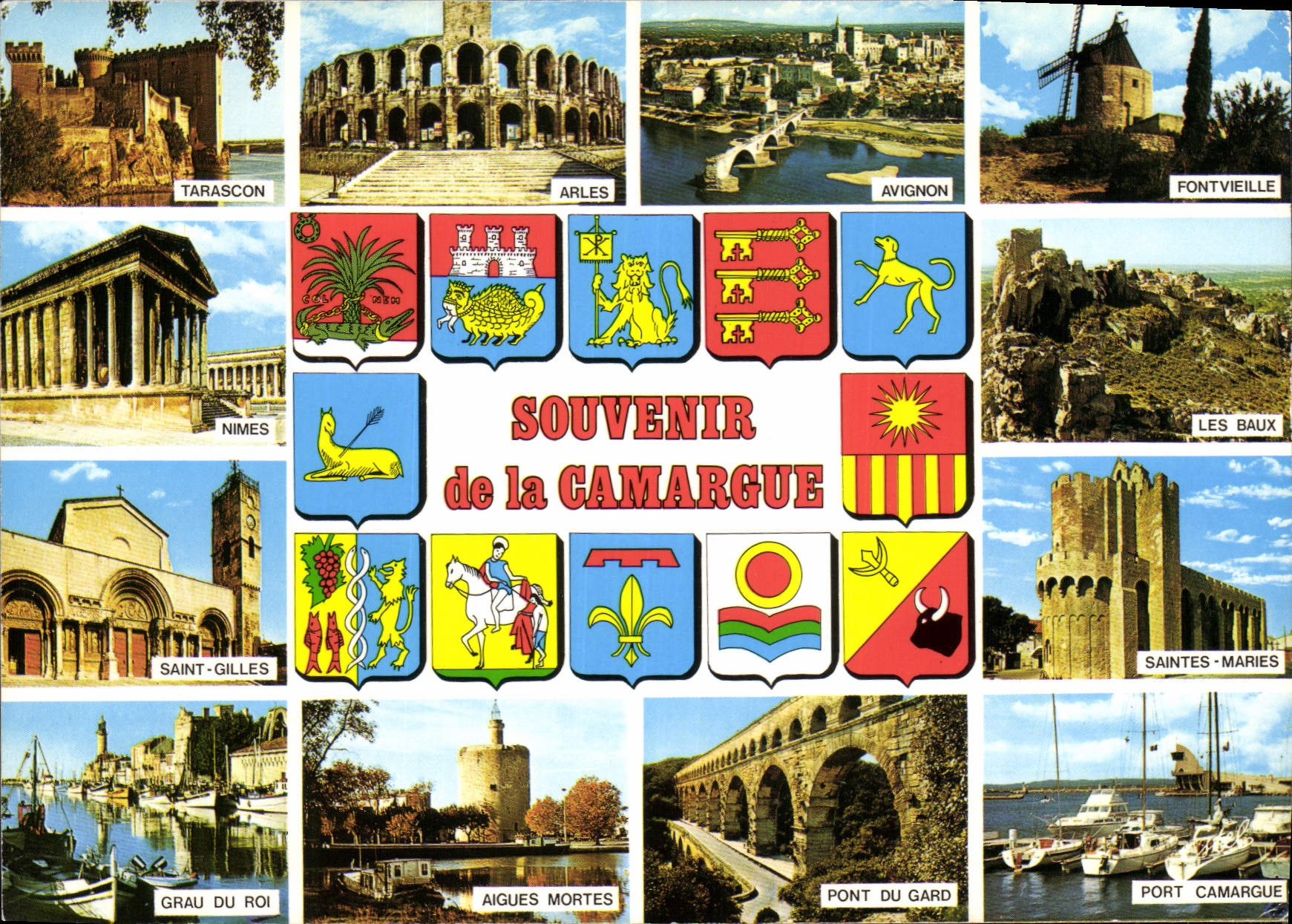CPM Souvenir de la Camargue 