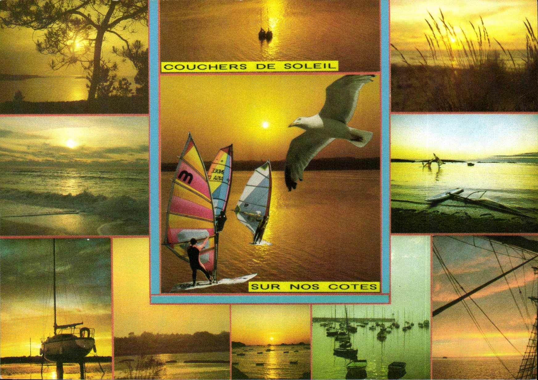 CPM Coucher de Solei sur nos Cotes 