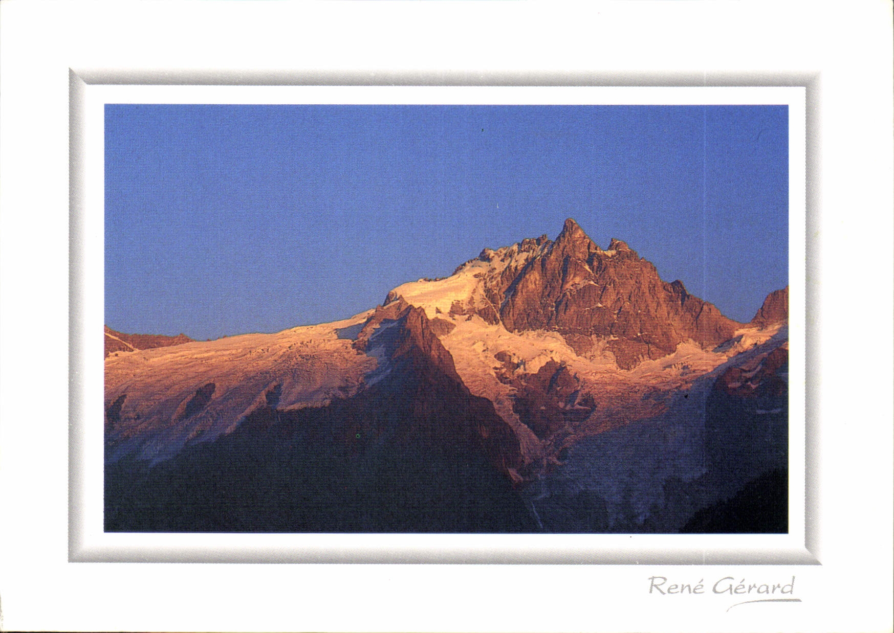 CPM Image de Montagne au Petit Matin 