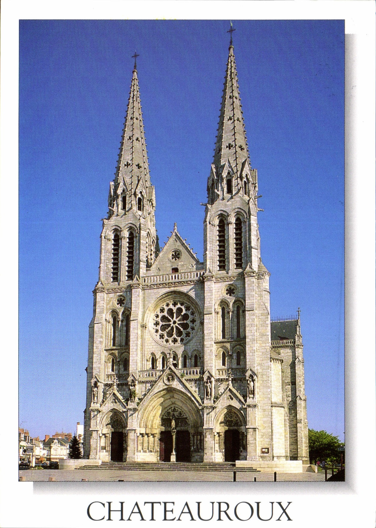 CPM Chateauroux Indre Eglise Saint Andre 