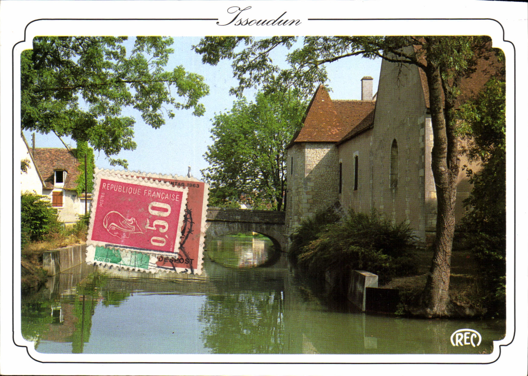 CPM Issoudun Indre les bords de la Theols le Pont Saint Poterne