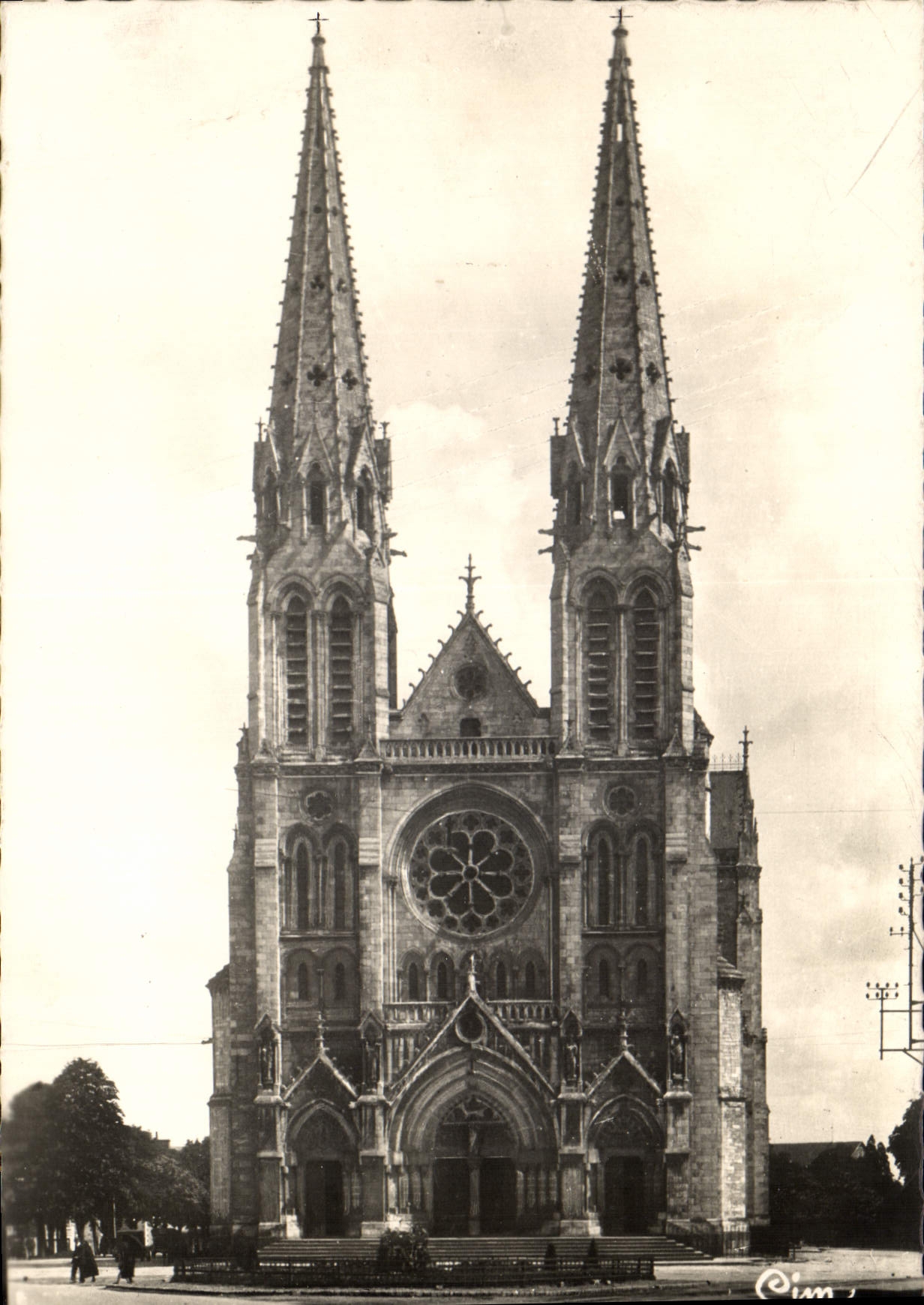 CPM Chateauroux Indre l'eglise Saint Andre 
