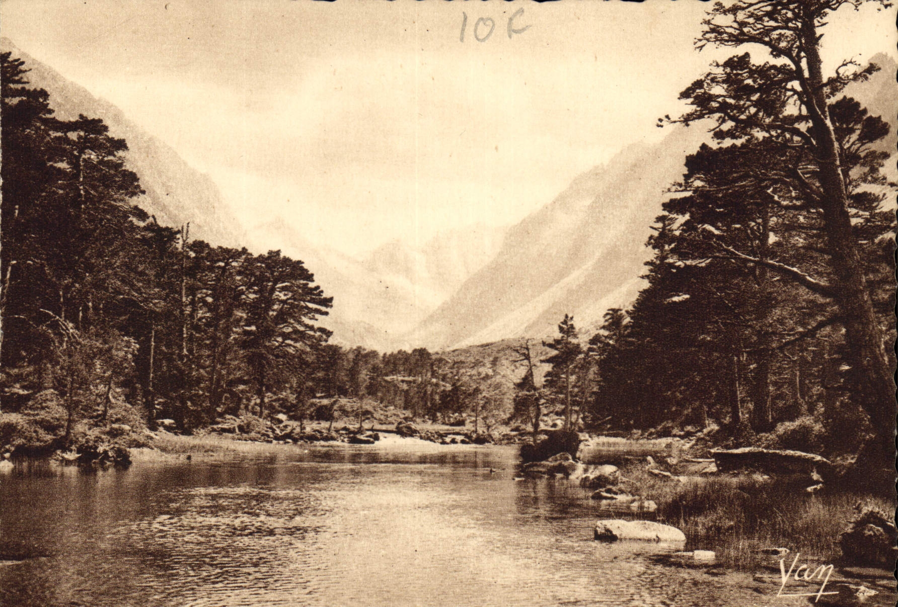 CPM Cauterets Vallee de Gaube le Lac des Huas 