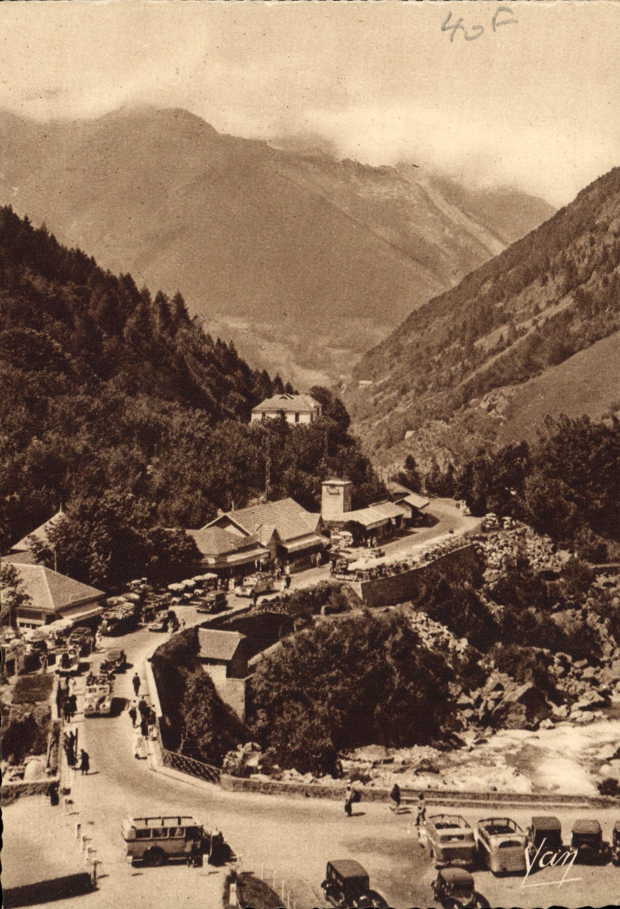 CPM Cauterets la Raillere 