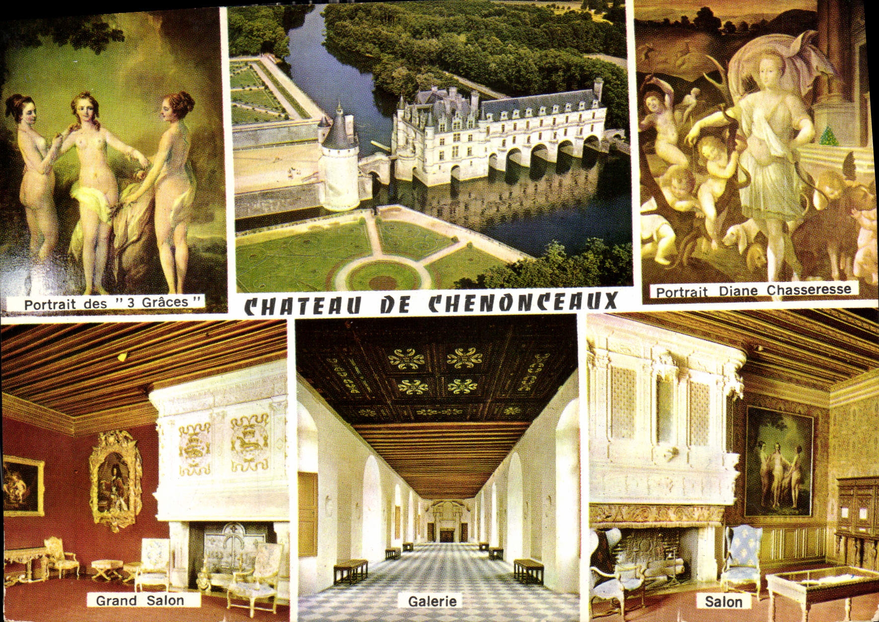 CPM Les Merveilles du Val de Loire Chateau de Chenonceaux 