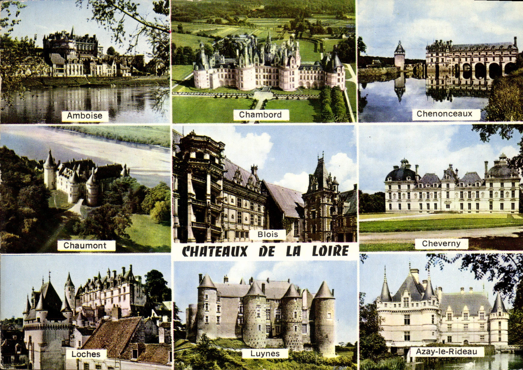 CPM Chateaux de la Loire 