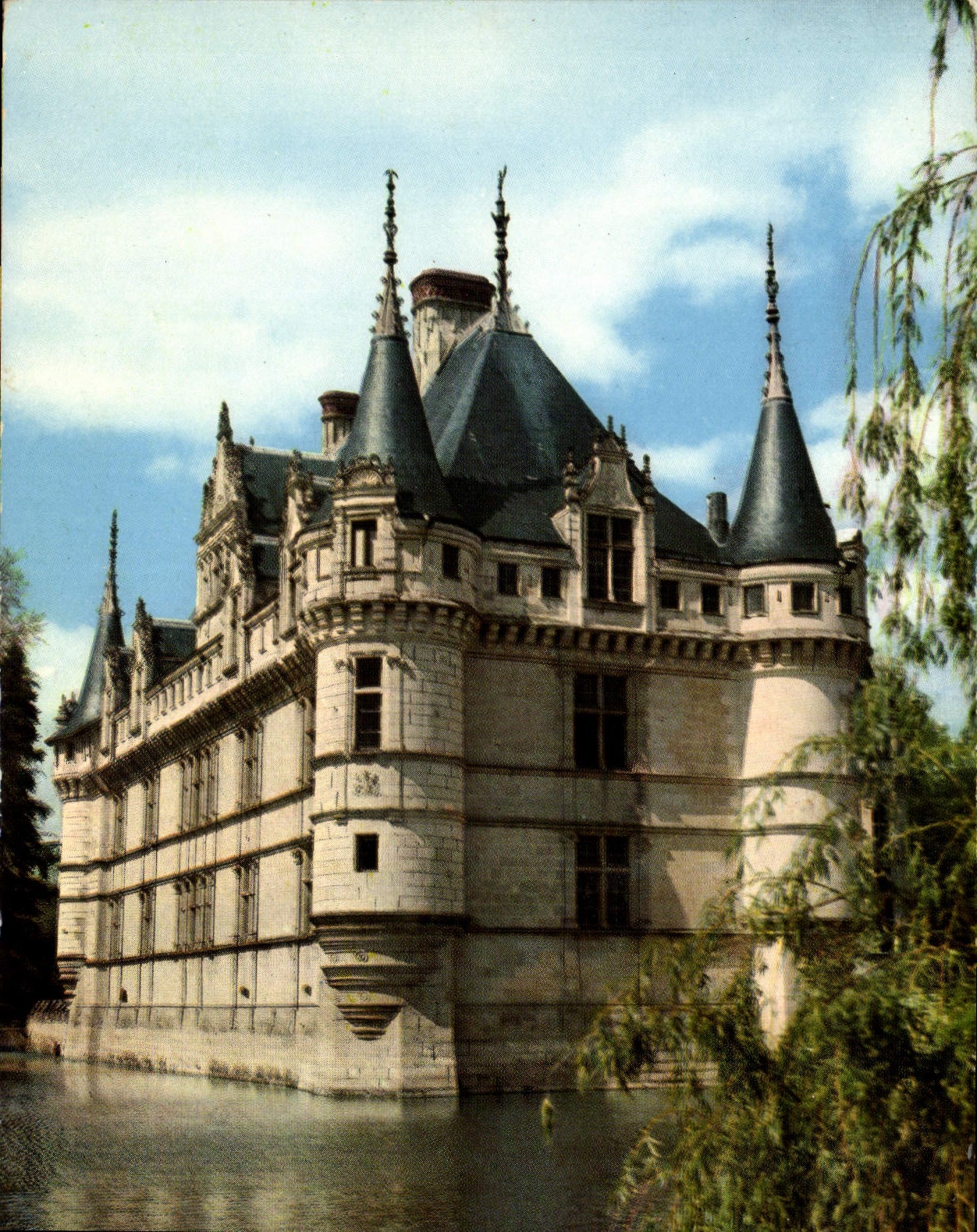 CPM Azay le Rideau Indre et loire le Chateau 1518 1528 vu du Sud Est 