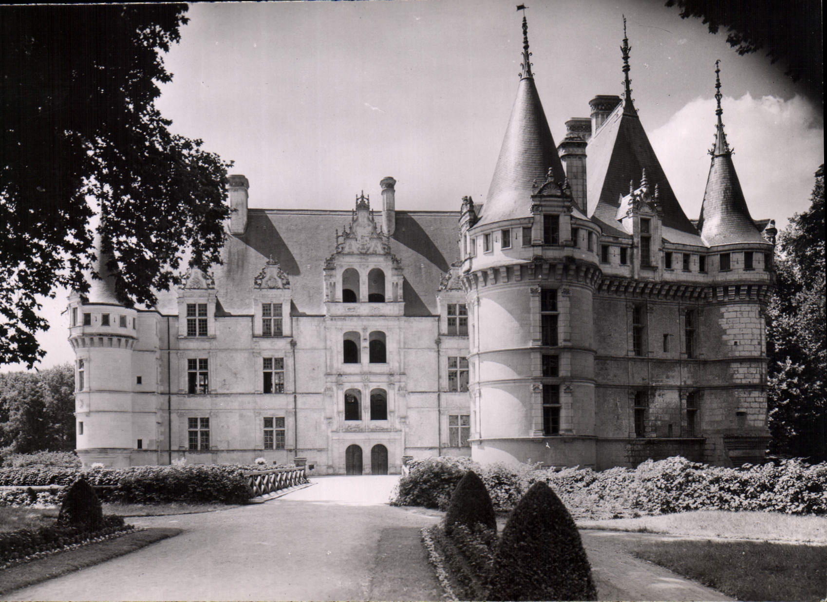 CPM Azay le Rideau Indre et Loire le Chateau vu du Nord 