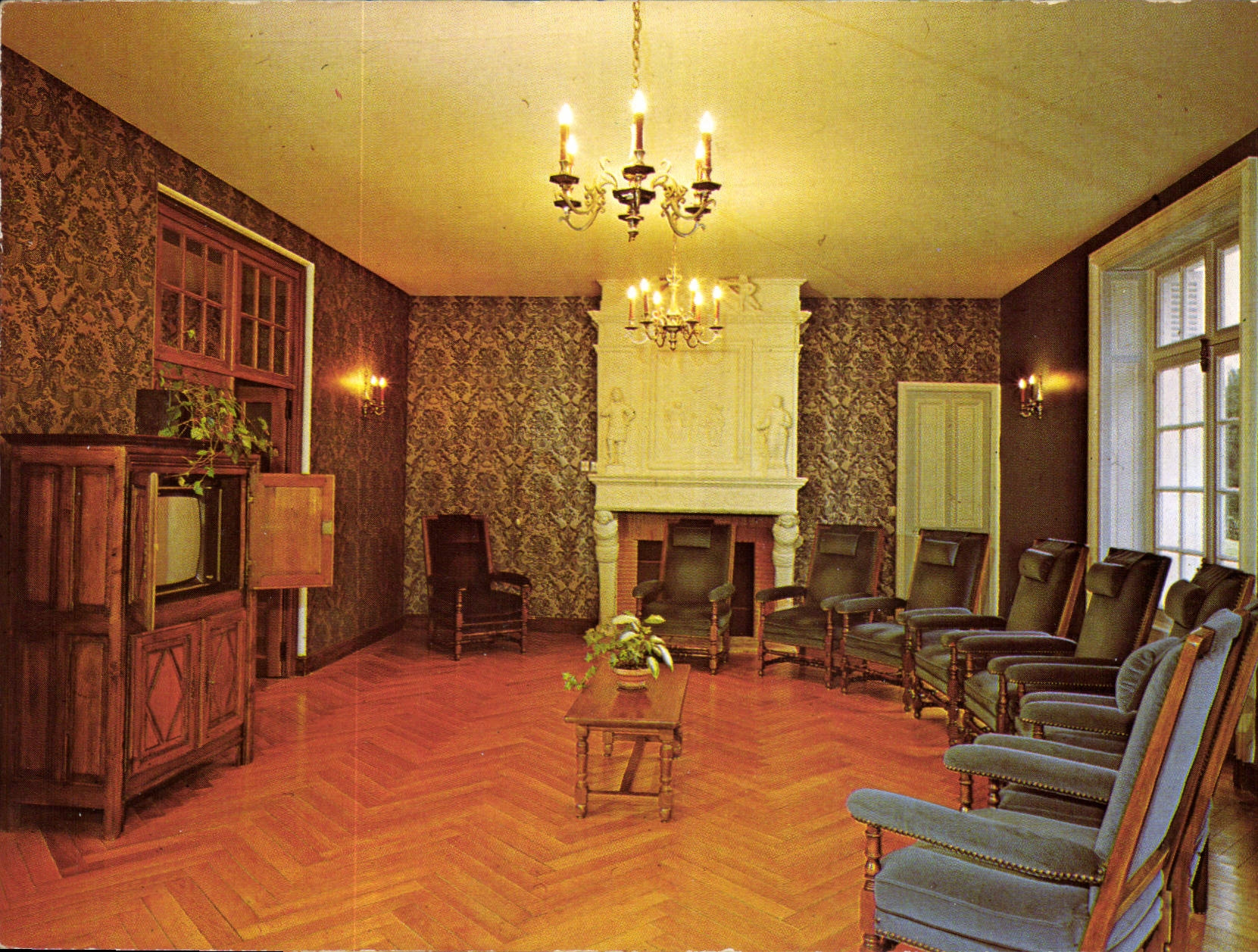 CPM Maison de Repos Chateau de la Carte Ballan Mire Joue les Tours 