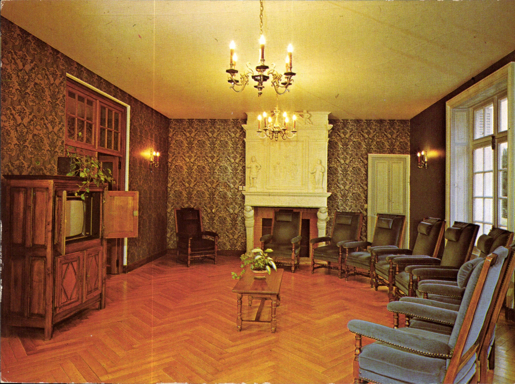 CPM Maison de Repos Chateau de la Carte Ballan Mire Joue les Tours 