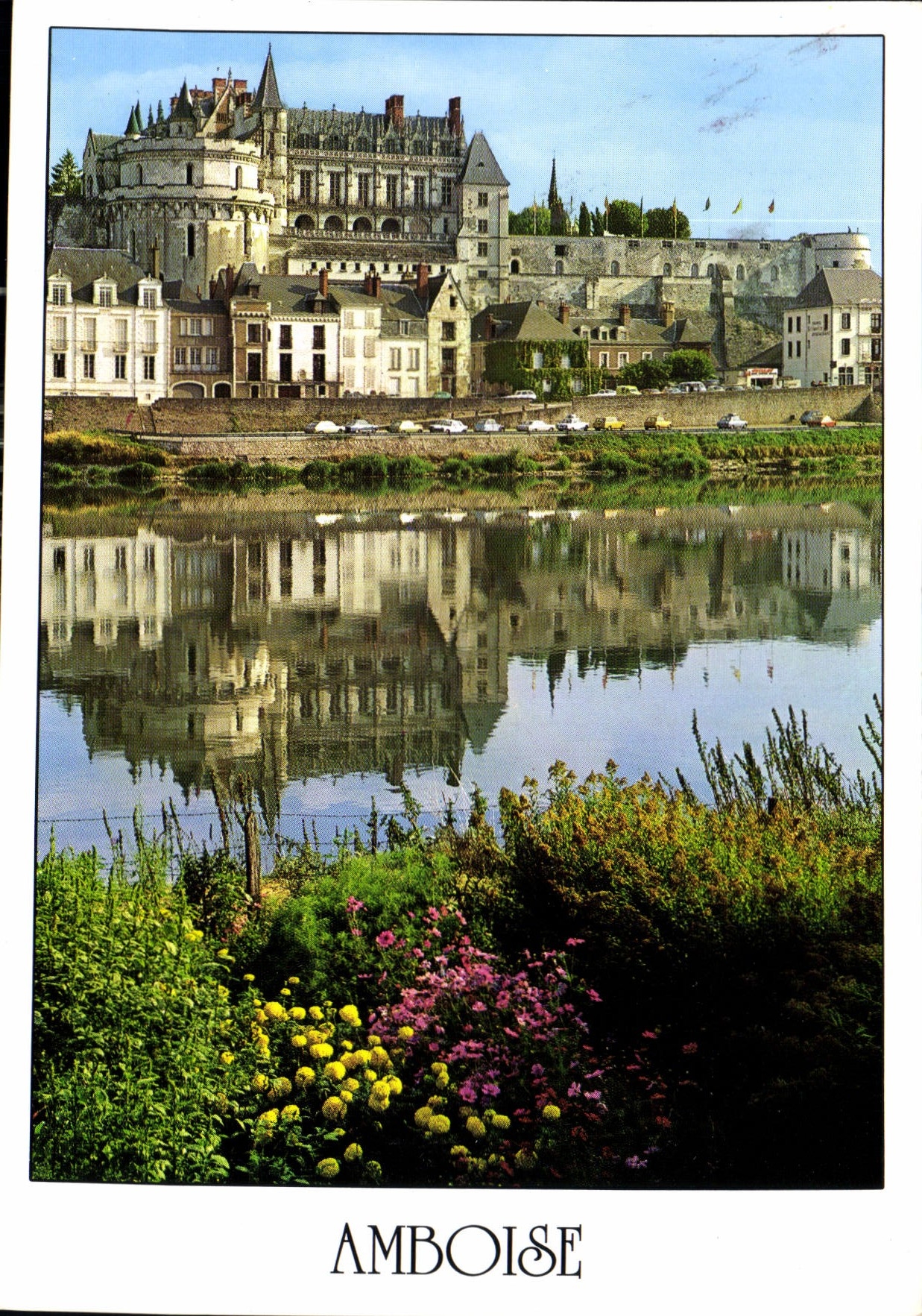 CPM Les Merveilles du val de Loire Amboise Indre et Loire le chateau du XVe siecle la tour des Minim