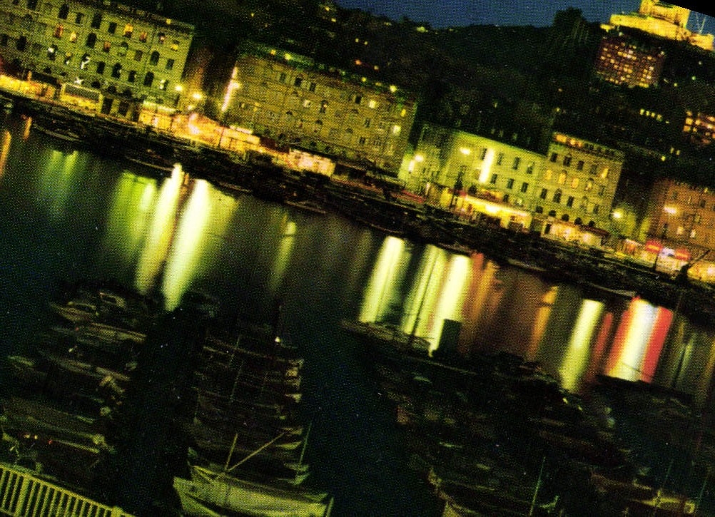 CPM Marseille Le Port la nuit