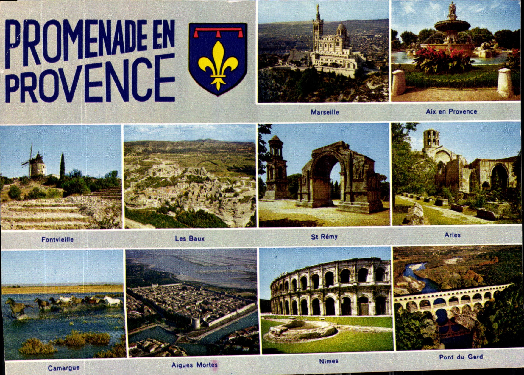 CPM Les Beaux Sites de Provence