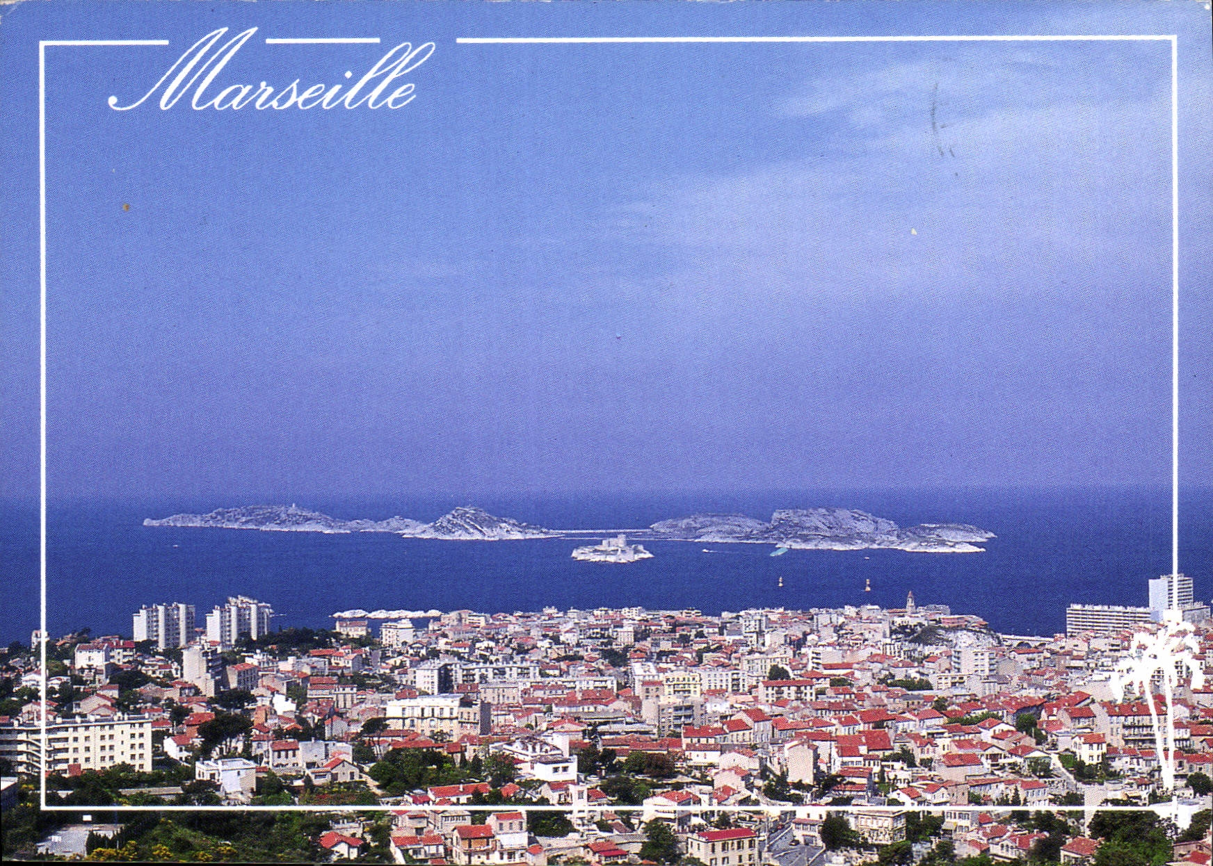 CPM La Provence et ses charmes Marseille Le Chateau d'If et les Iles du Frioul