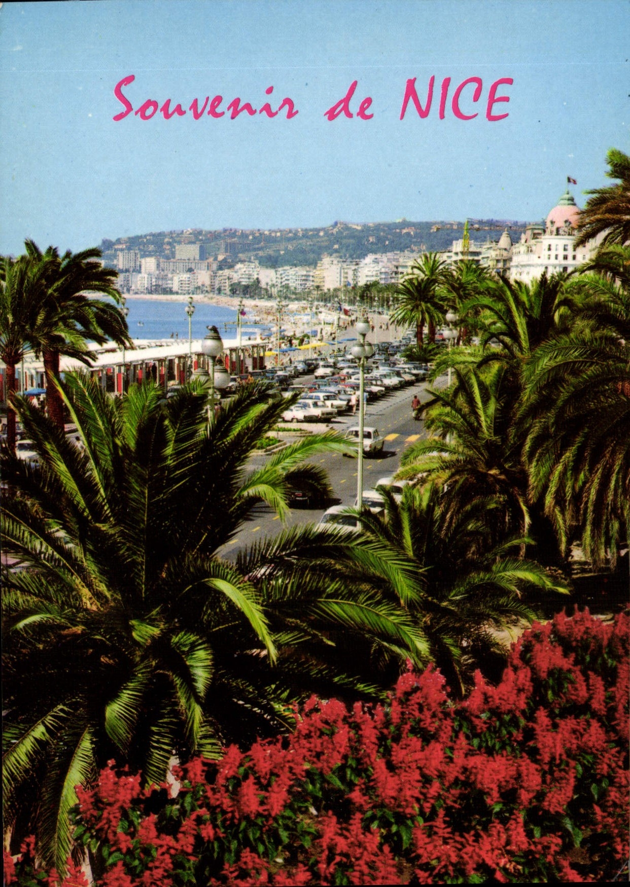 CPM Au soleil de la Cote d'Azur Nice La Promenade des Anglais 