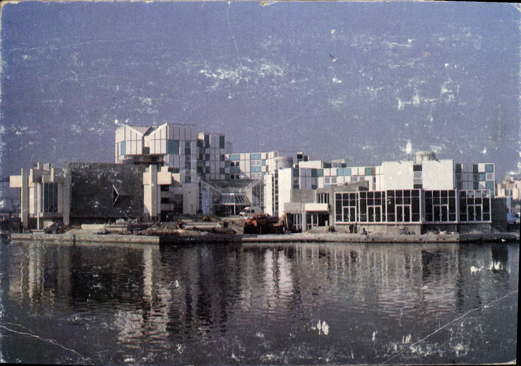 CPM Martigues Bouches du Rhone Nouvel Hotel de Ville 