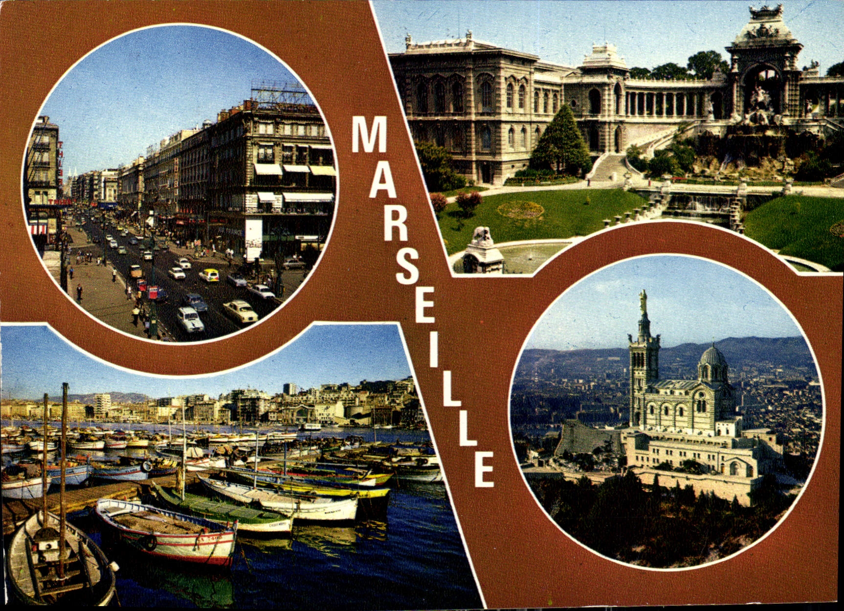 CPM Le Carrefour de Monde Marseille 