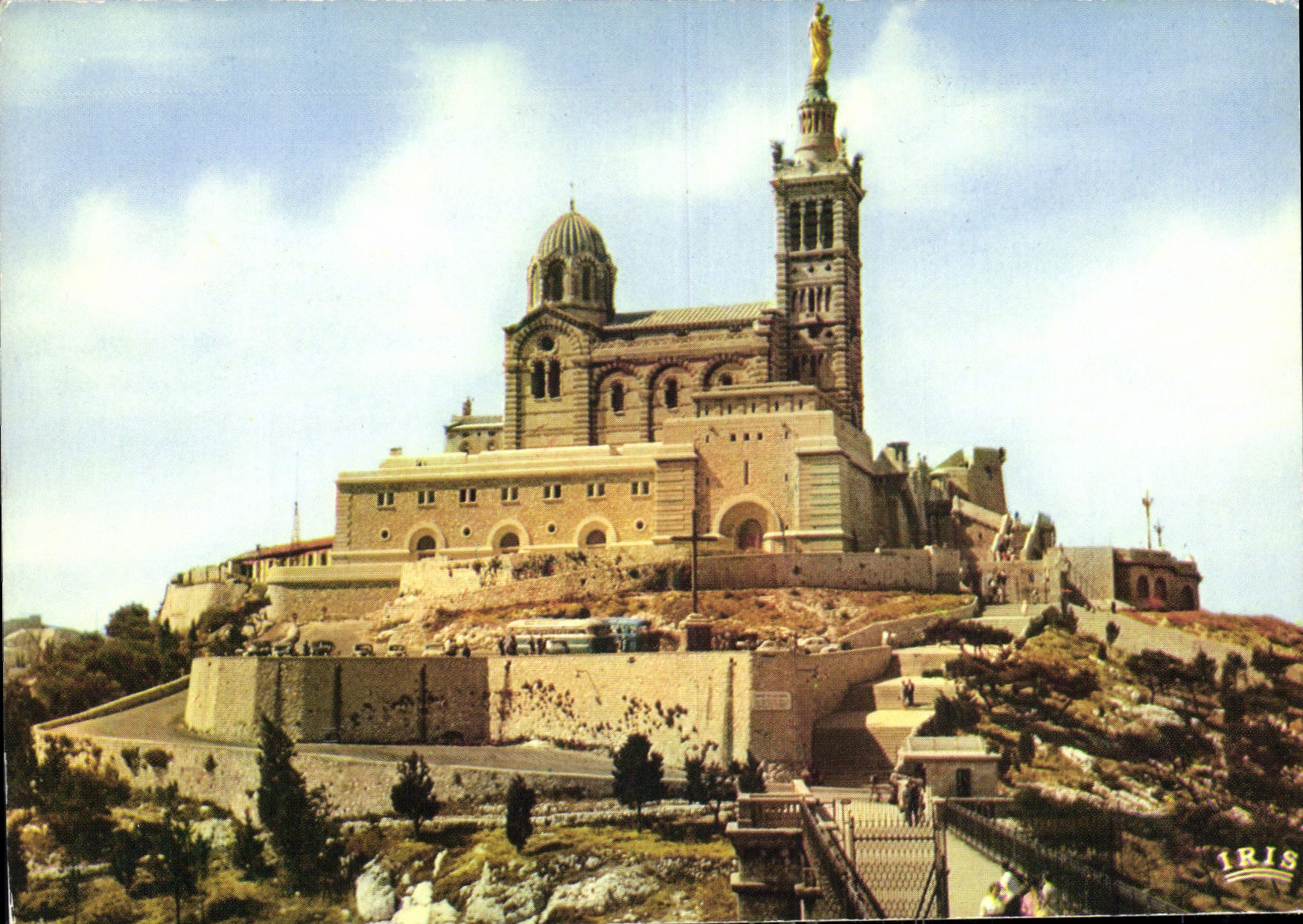 CPM Reflets de Provence Marseille Bouches du Rhone Notre Dame de la Garde 