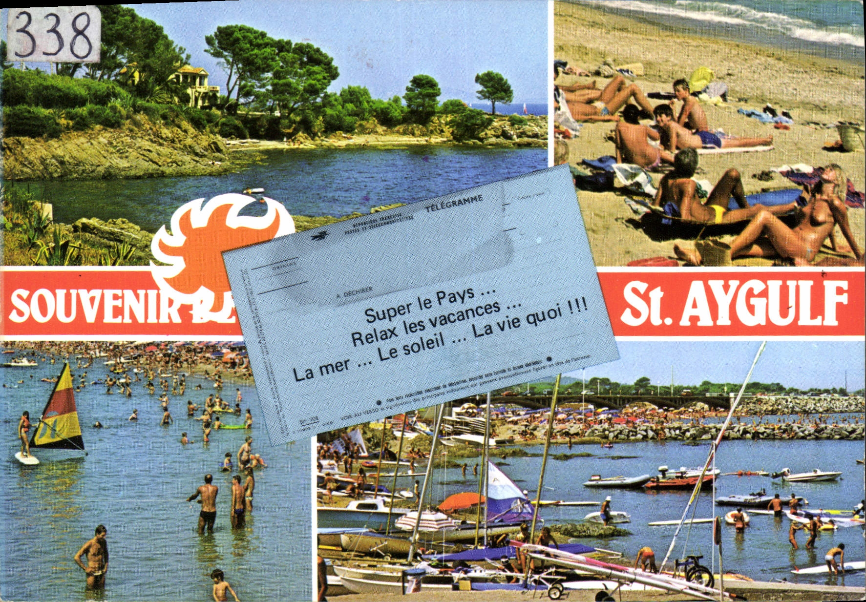 CPM Souvenir de St Aygulf 