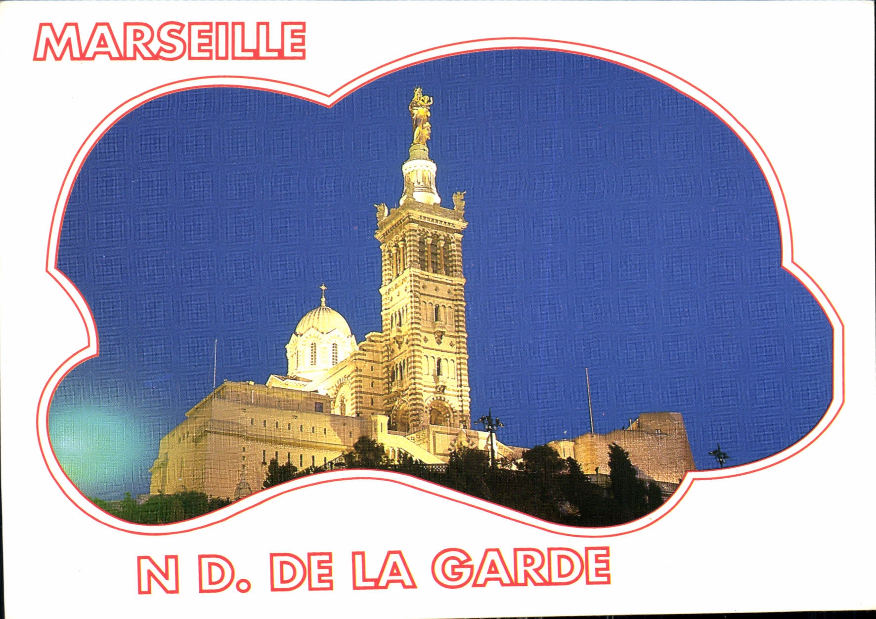 CPM Marseille Notre Dame de la Garde 