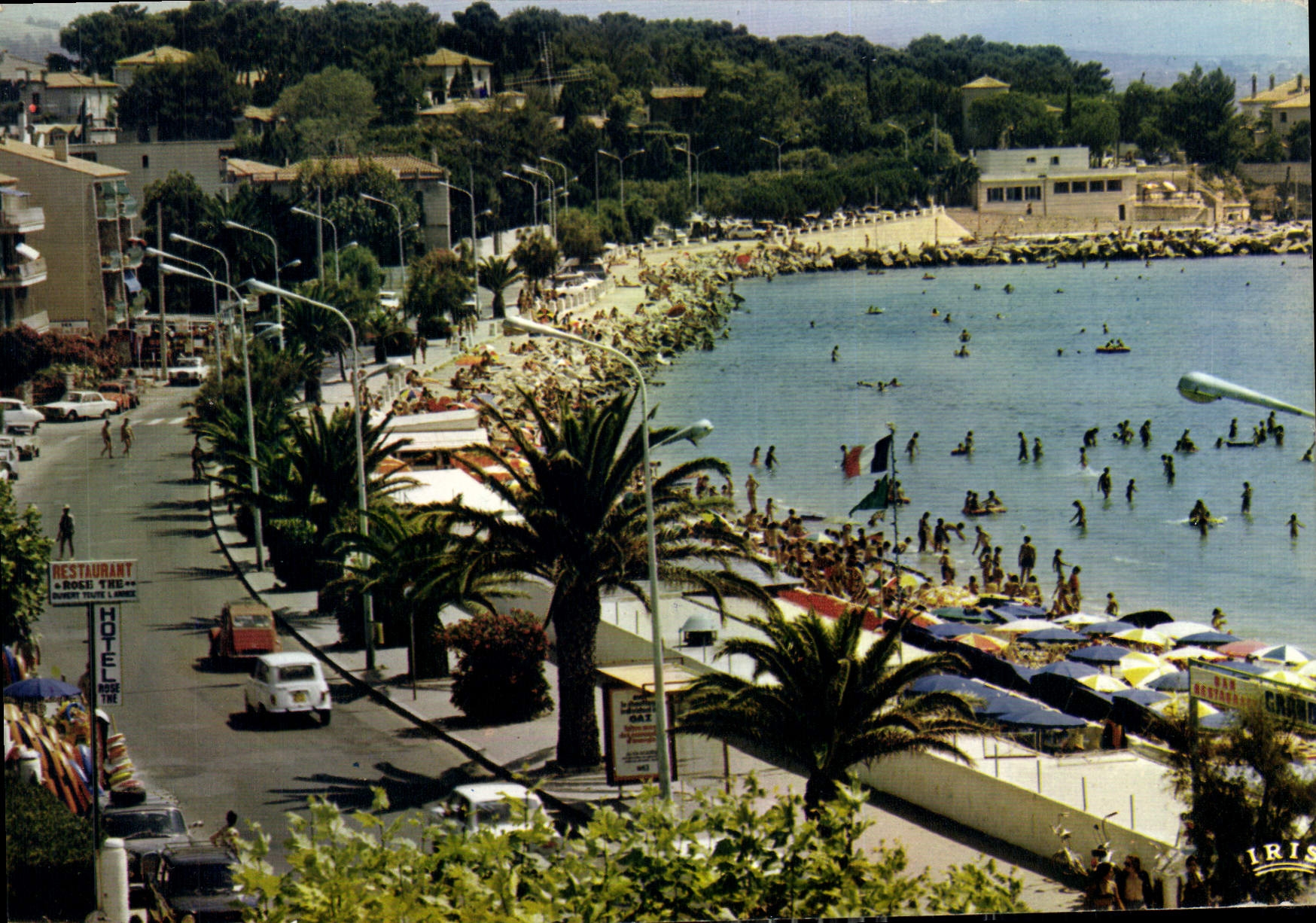 CPM Reflets de Provence la Ciotat B du R la Plage et le Boulevard Beau Rivage 
