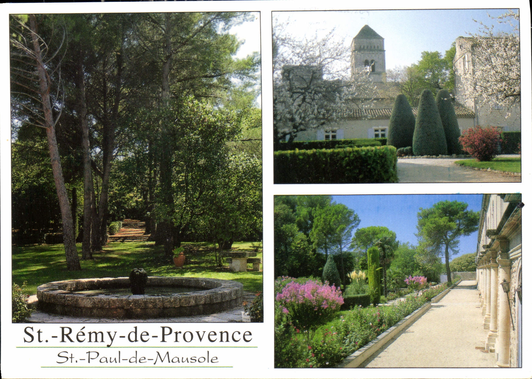 CPM St Remy de Provence St Paul de Mausole