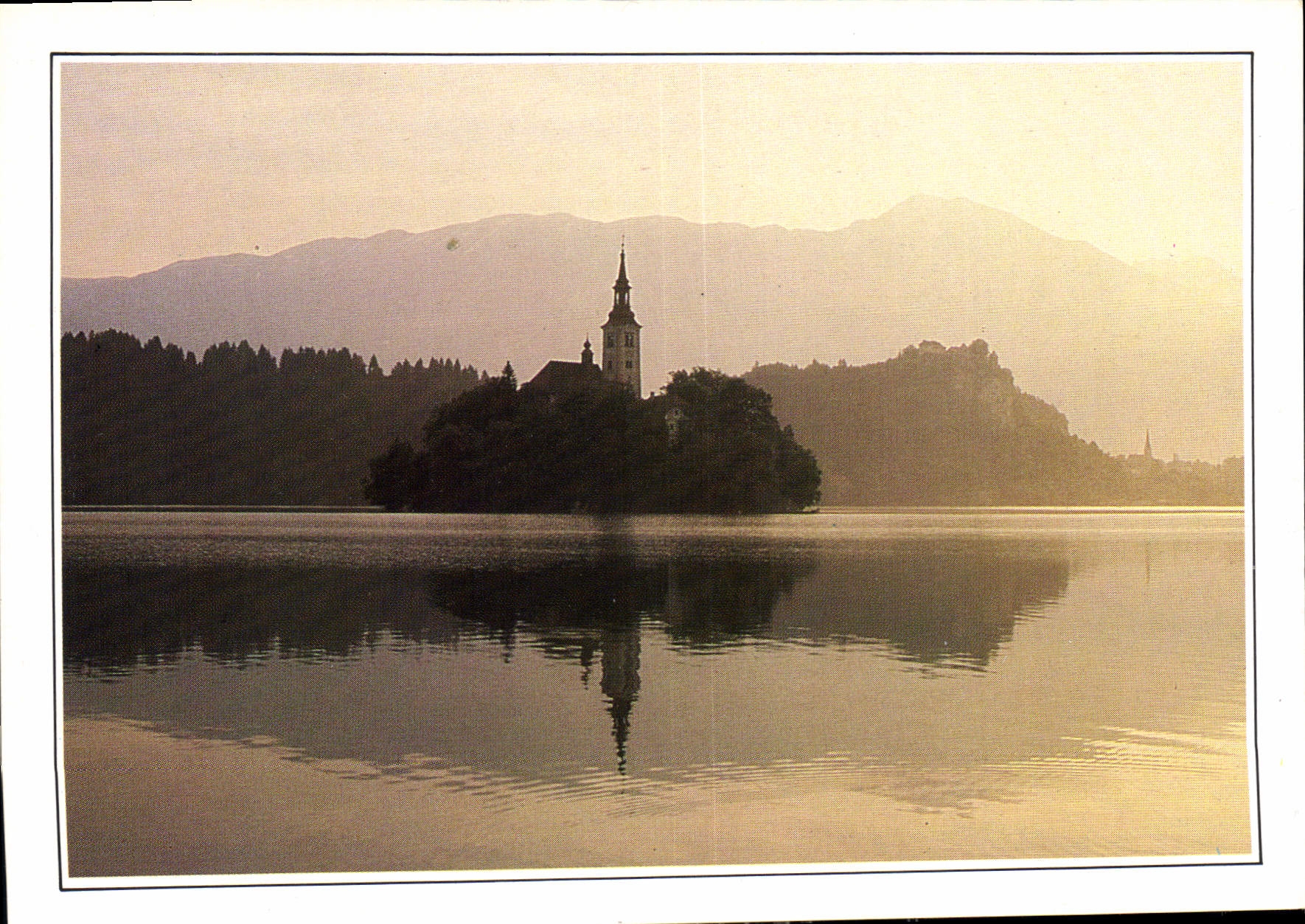 CPM Bled l'Eglise de Sainte Marie du Lac