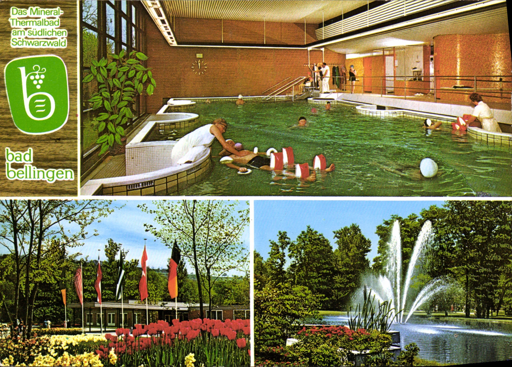 CPM Bad Bellingen Mineral Thermalbad im Markgraflerland am sudl Schwarzw