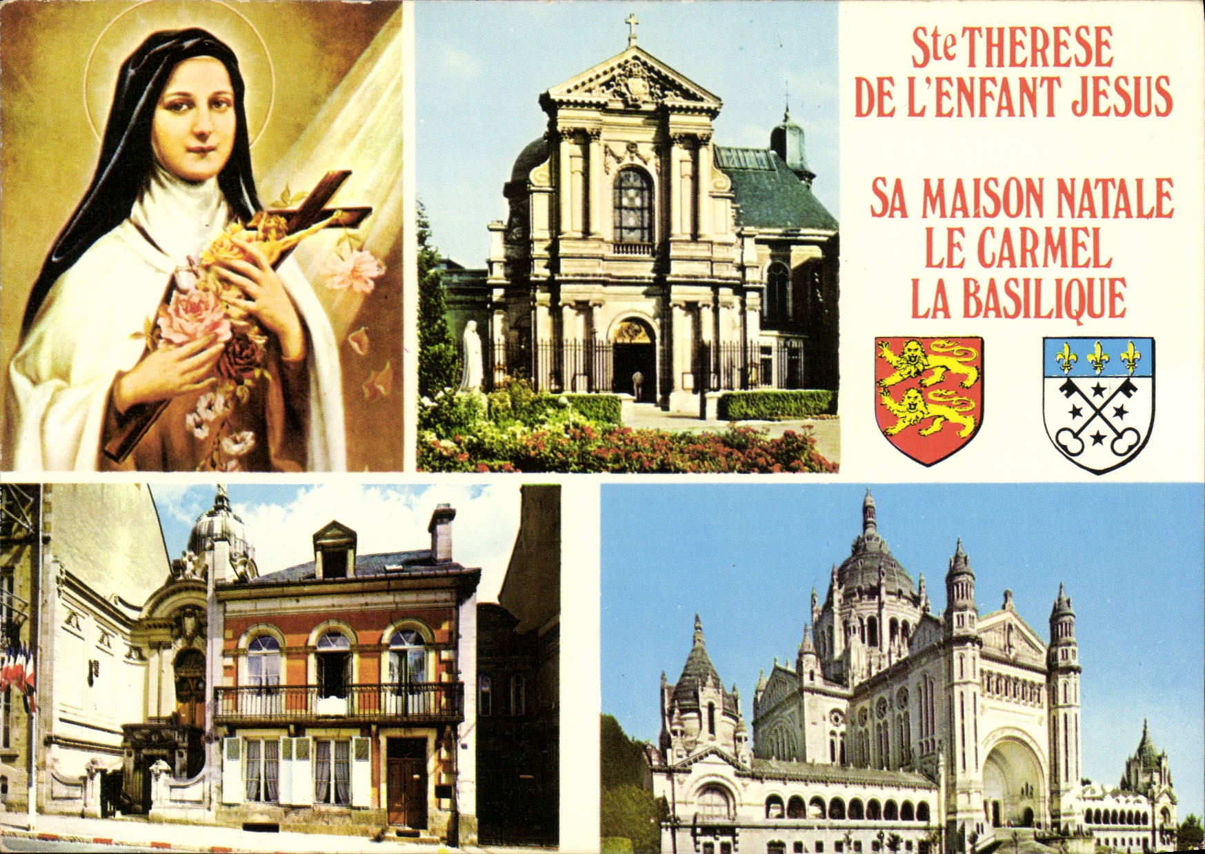 CPM Lisieux Calvados Ste Therese de l'Enfant Jesus 