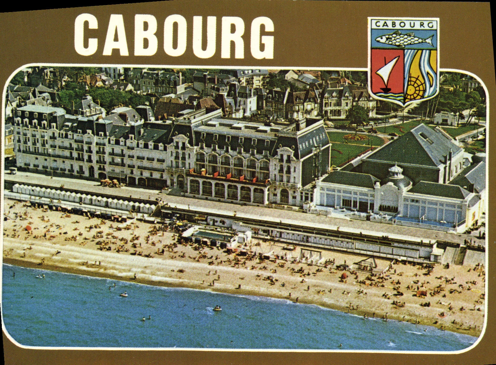 CPM La Cote Fleurie Cabourg Calvados 