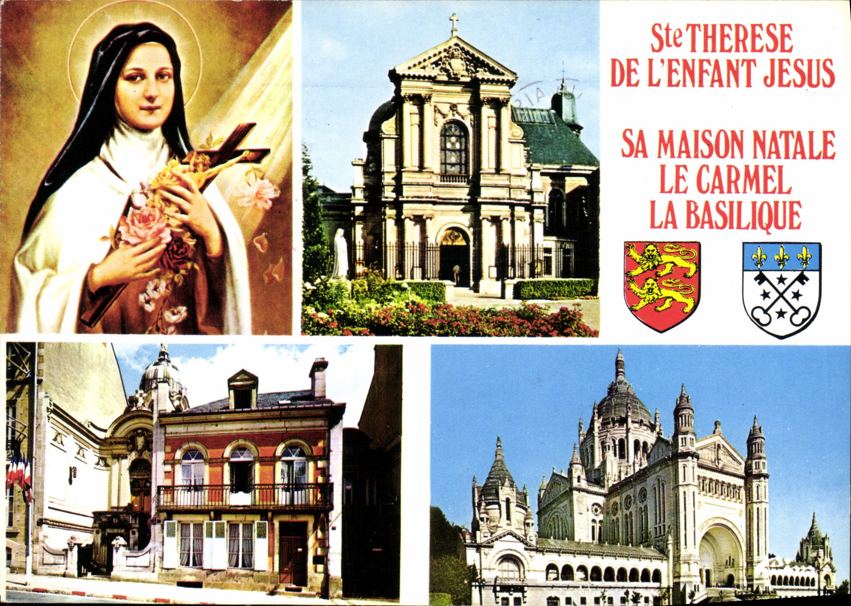 CPM Lisieux Calvados Ste Therese de l'Enfant Jesus 