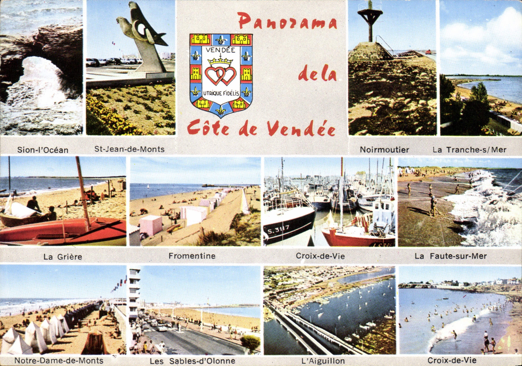 CPM Panorama de la Cote de Vendee 