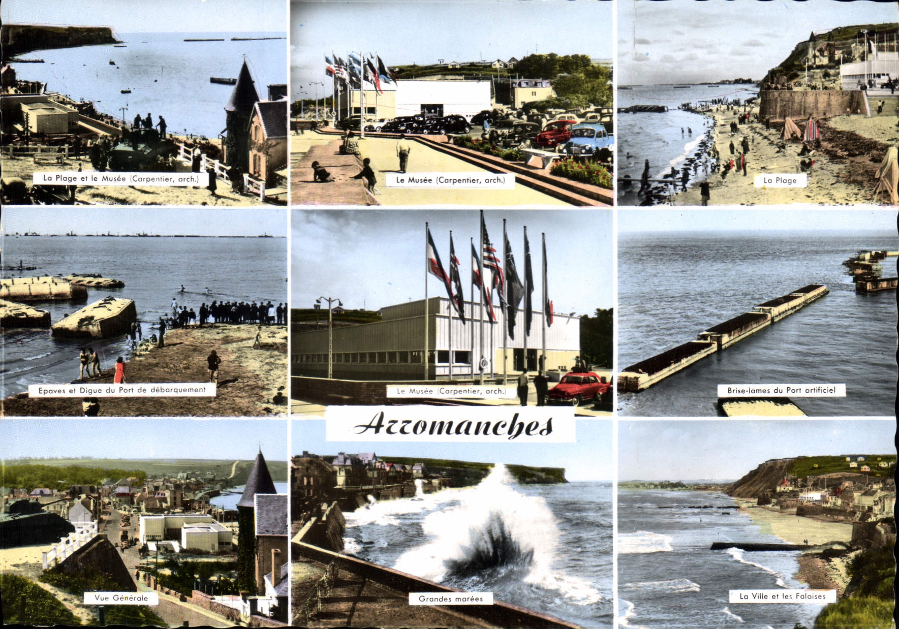 CPM Arromanches Souvenir 