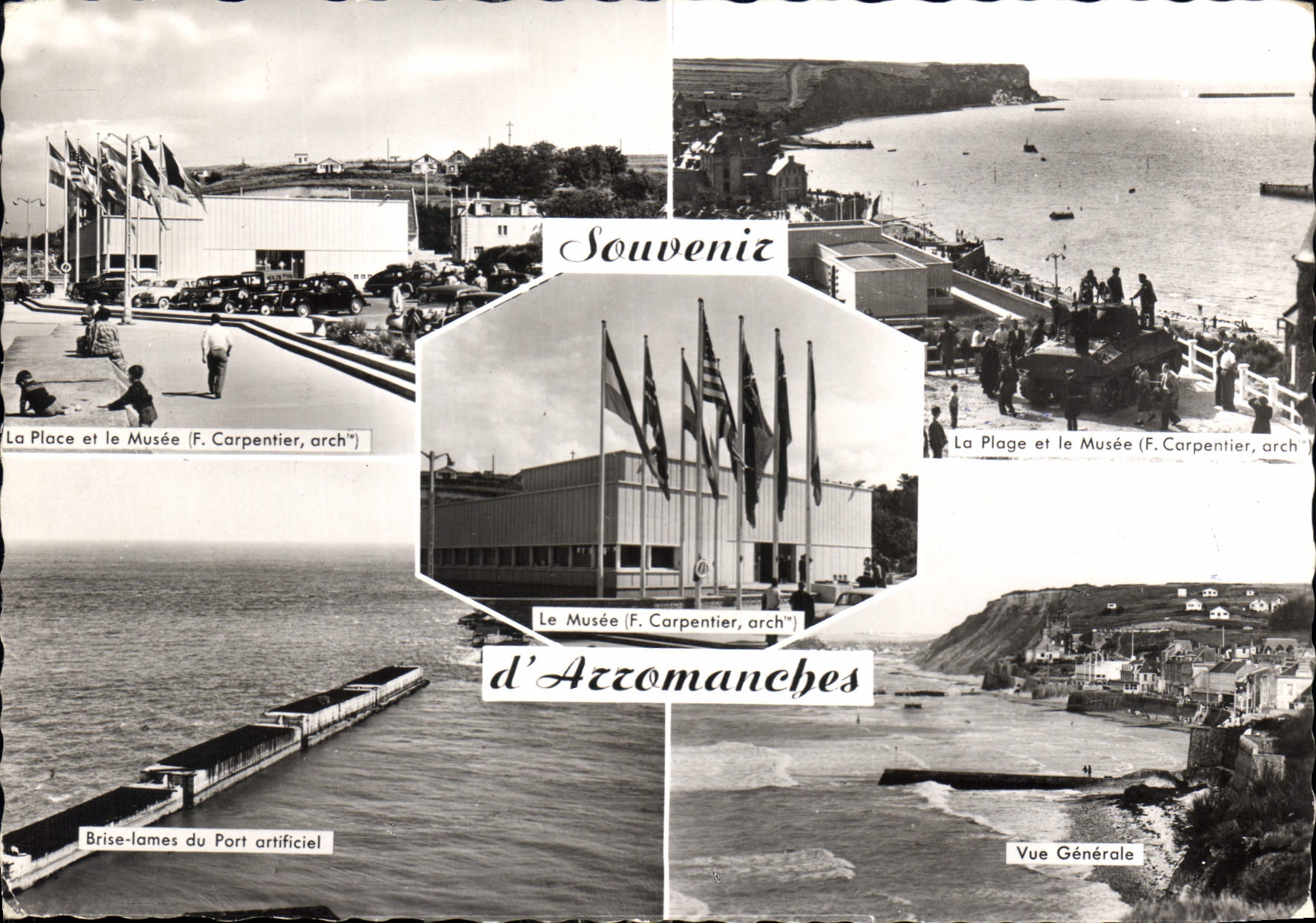 CPM Arromanches Souvenir 