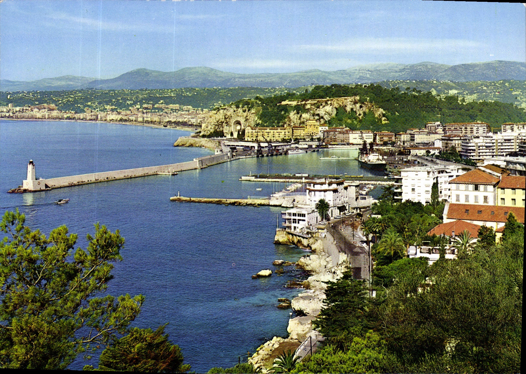 CPM Nice Vue generale prise du Mt Boron 