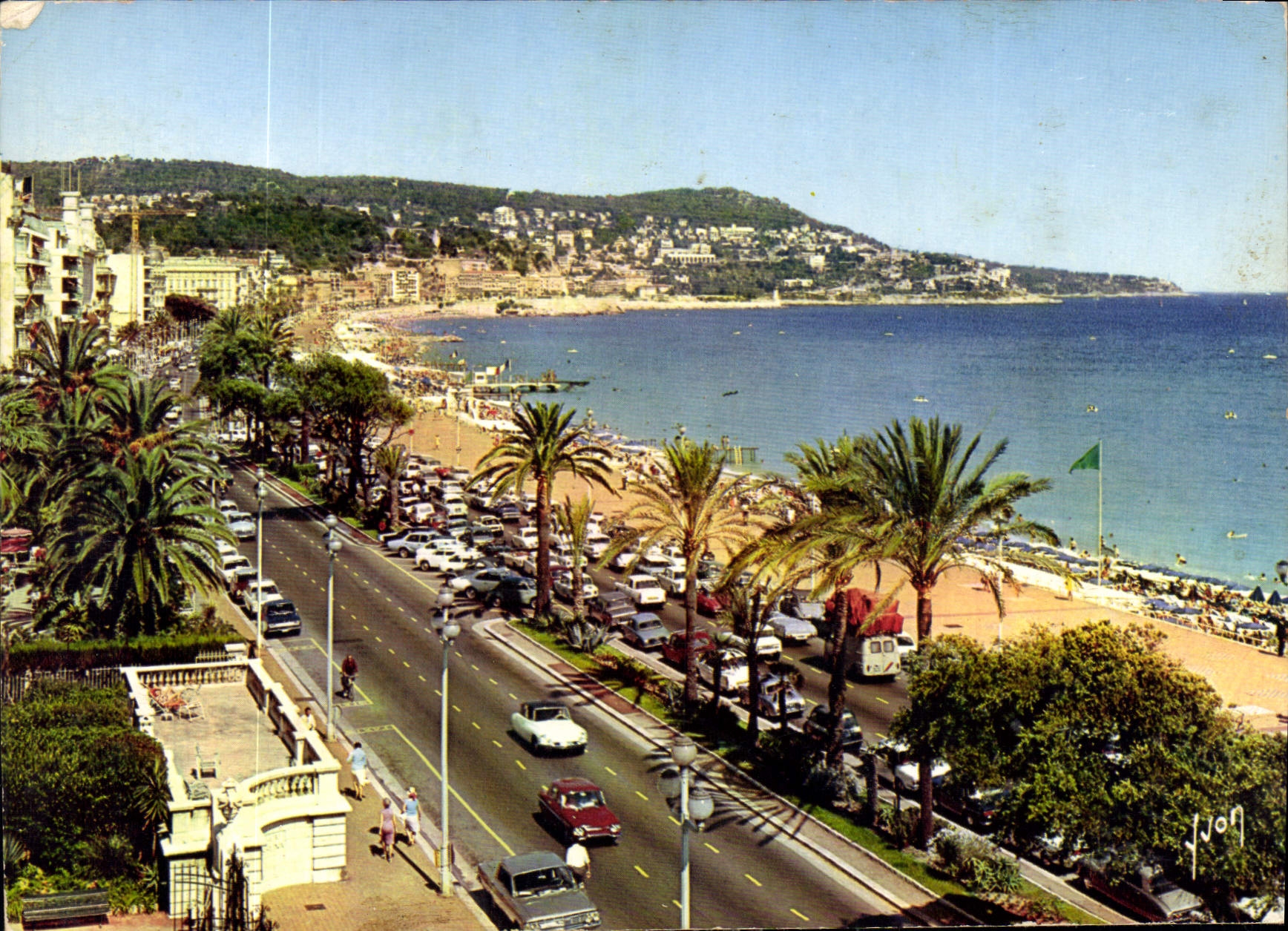 CPM Couleurs et lumiere de France la Cote d'Azur miracle de la nature Nice Alpes Maritimes Promenade